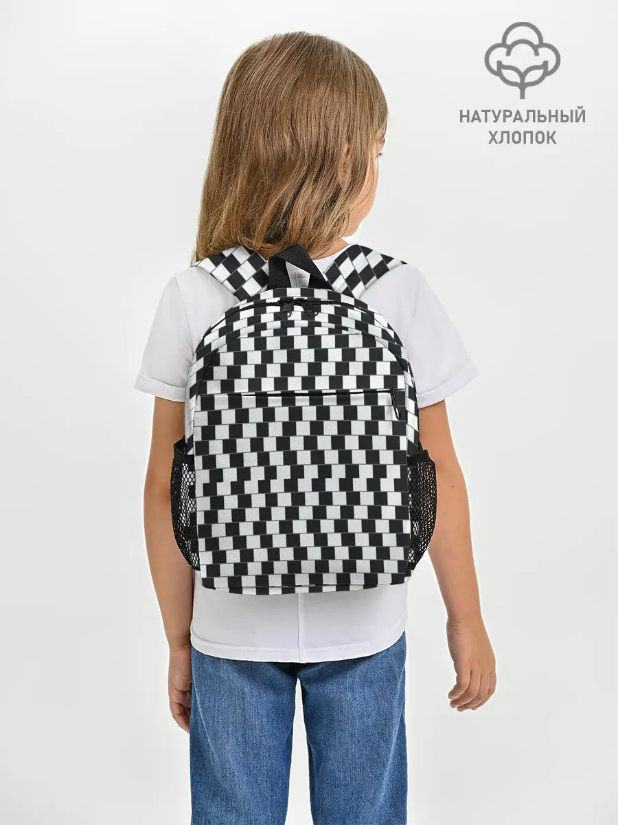 Рюкзак детский / Шахматная Иллюзия Искажения