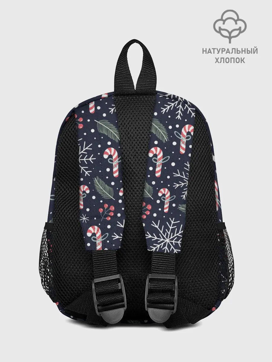 Рюкзак детский / Паттерн с веточками