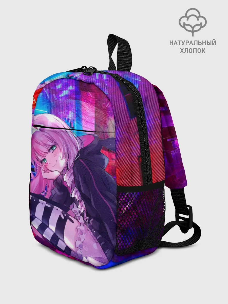 Рюкзак детский / Zero Two в неоновом городе