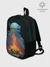Рюкзак детский / Witcher 3 костер