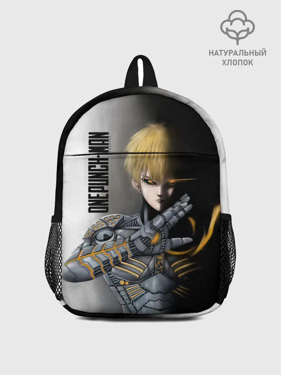 Рюкзак детский / Металлическое тело Геноса One Punch-Man