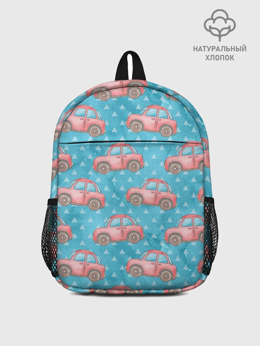 Рюкзак детский / Машинки детский рисунок