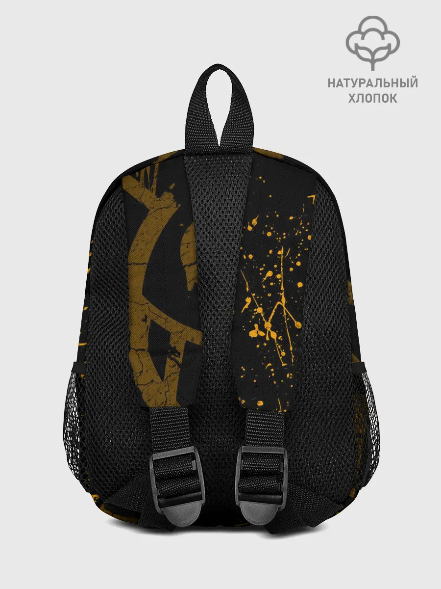 Рюкзак детский / ВАН ПИС ПИРАТЫ ЖЁЛТЫЙ ЛОГО