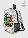 Рюкзак детский / Toca Boca | Тока Бока | Паттерн