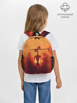 Рюкзак детский / СИРЕНОГОЛОВЫЙ НА ЗАКАТЕ