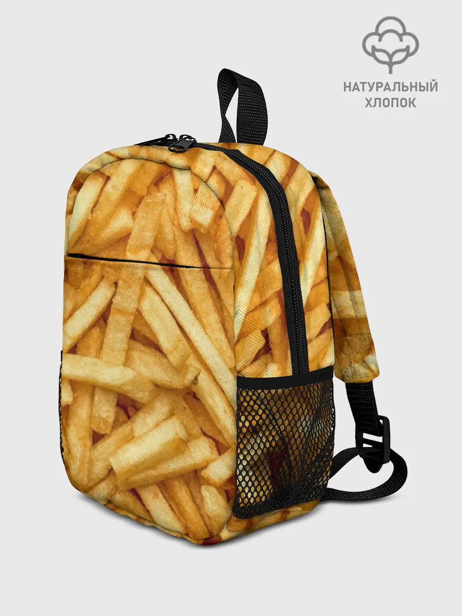 Рюкзак детский / Картошка фри/Фастфуд
