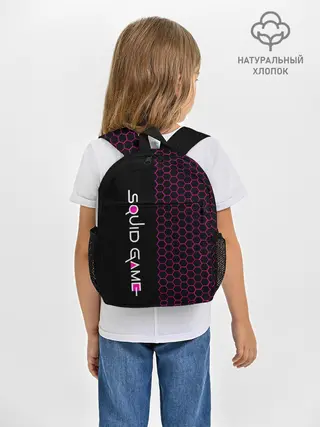 Рюкзак детский / Игра в кальмара: Соты.