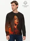 Мужской лонгслив базовый / Billie Eilish