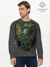 Мужской лонгслив базовый / Доспехи Саламандр