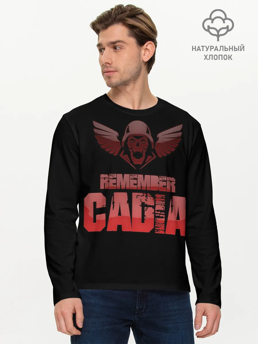Мужской лонгслив базовый / Remember Cadia