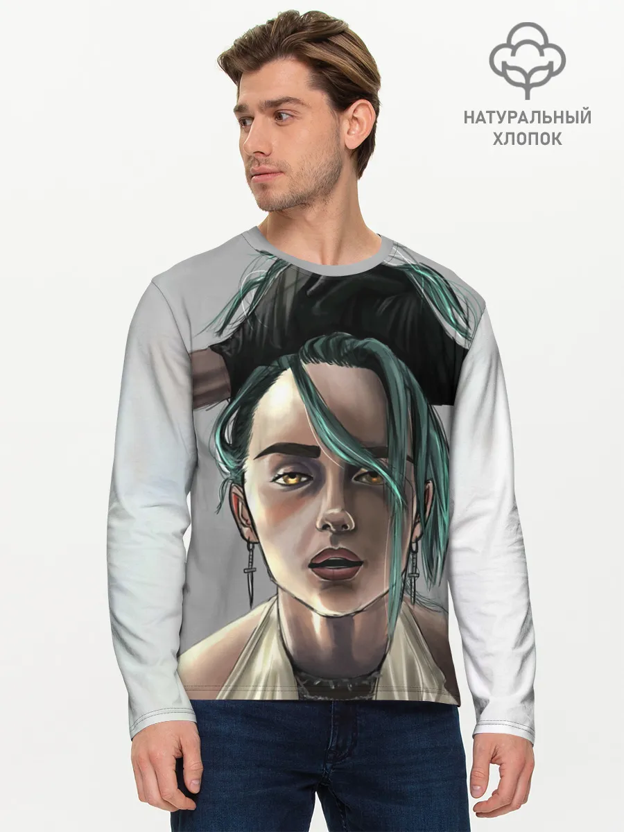 Мужской лонгслив базовый / Билли Айлиш