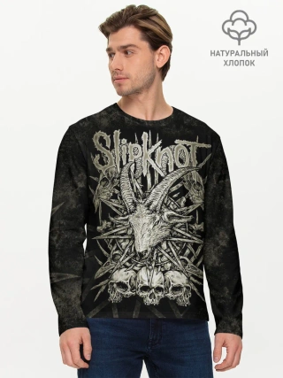 Мужской лонгслив базовый / Slipknot