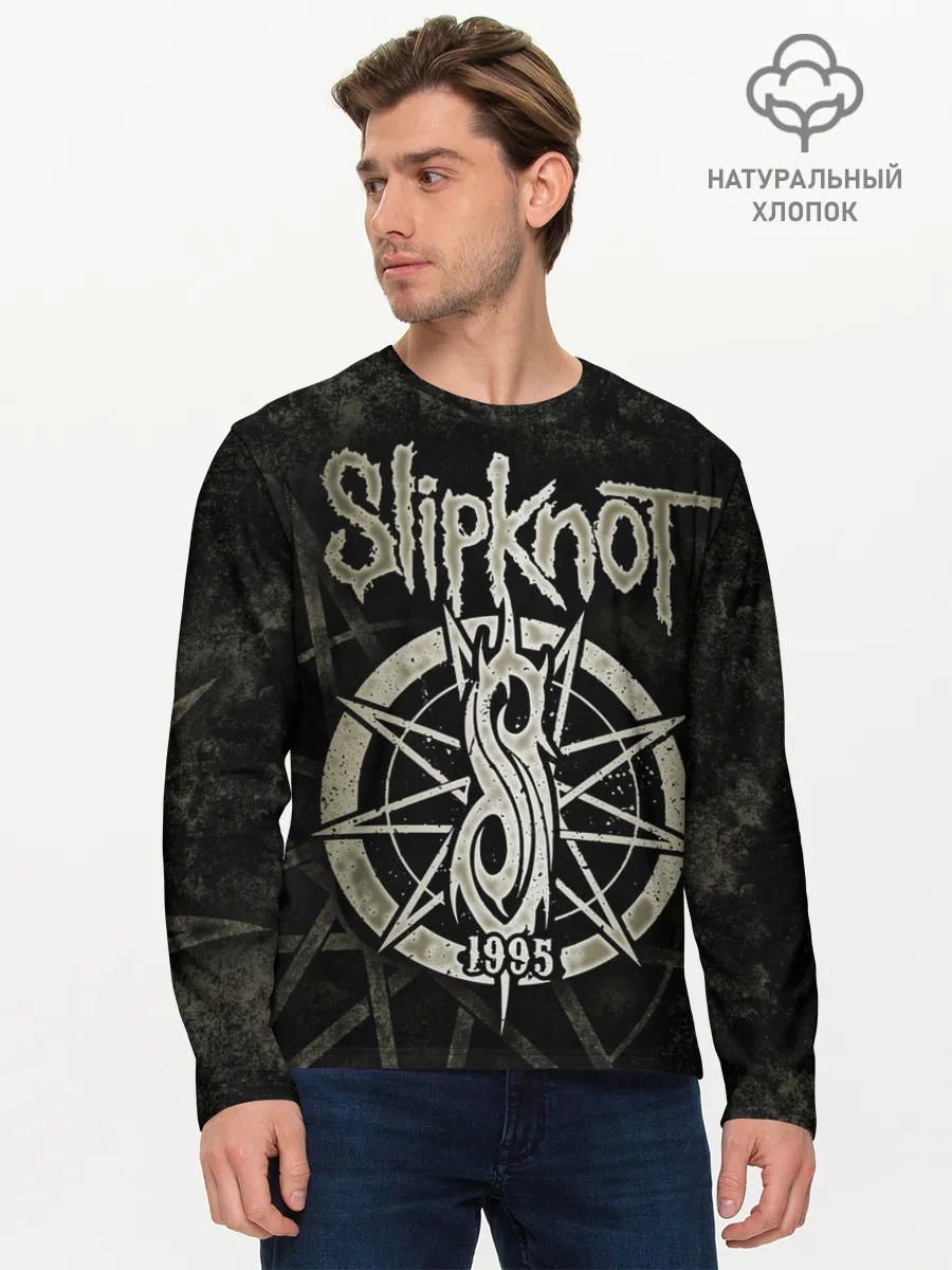 Мужской лонгслив базовый / Slipknot