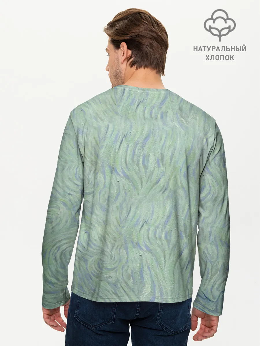 Мужской лонгслив базовый / Ван Гог