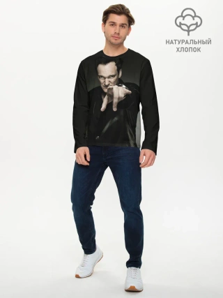 Мужской лонгслив базовый / Квентин Тарантино