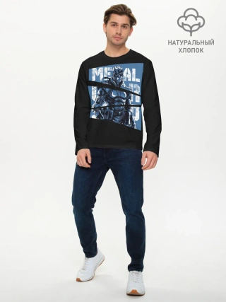 Мужской лонгслив базовый / Metal Gear