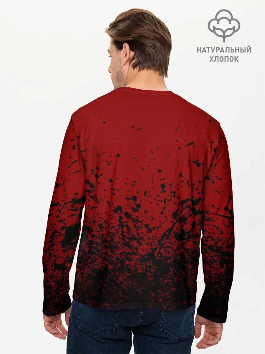 Мужской лонгслив базовый / slipknot