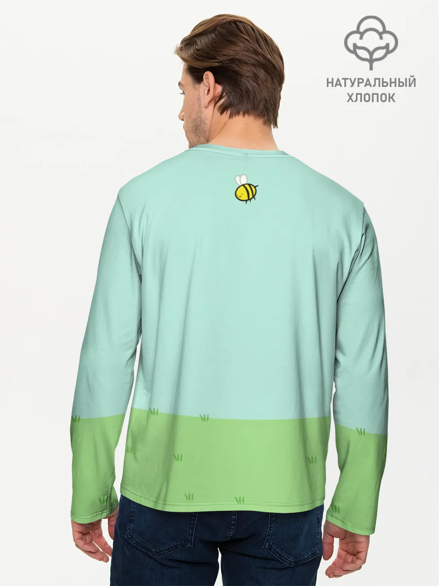 Мужской лонгслив базовый / Finn