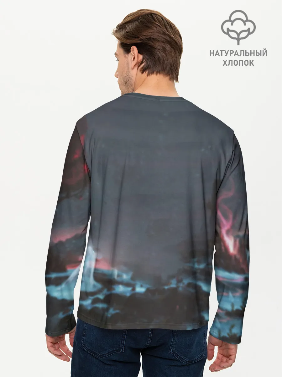 Мужской лонгслив базовый / Танджиро Камадо