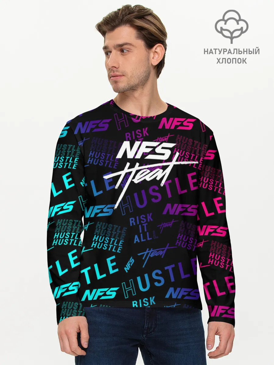 Мужской лонгслив базовый / NFS - HEAT