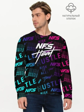 Мужской лонгслив базовый / NFS - HEAT