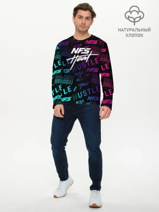 Мужской лонгслив базовый / NFS - HEAT