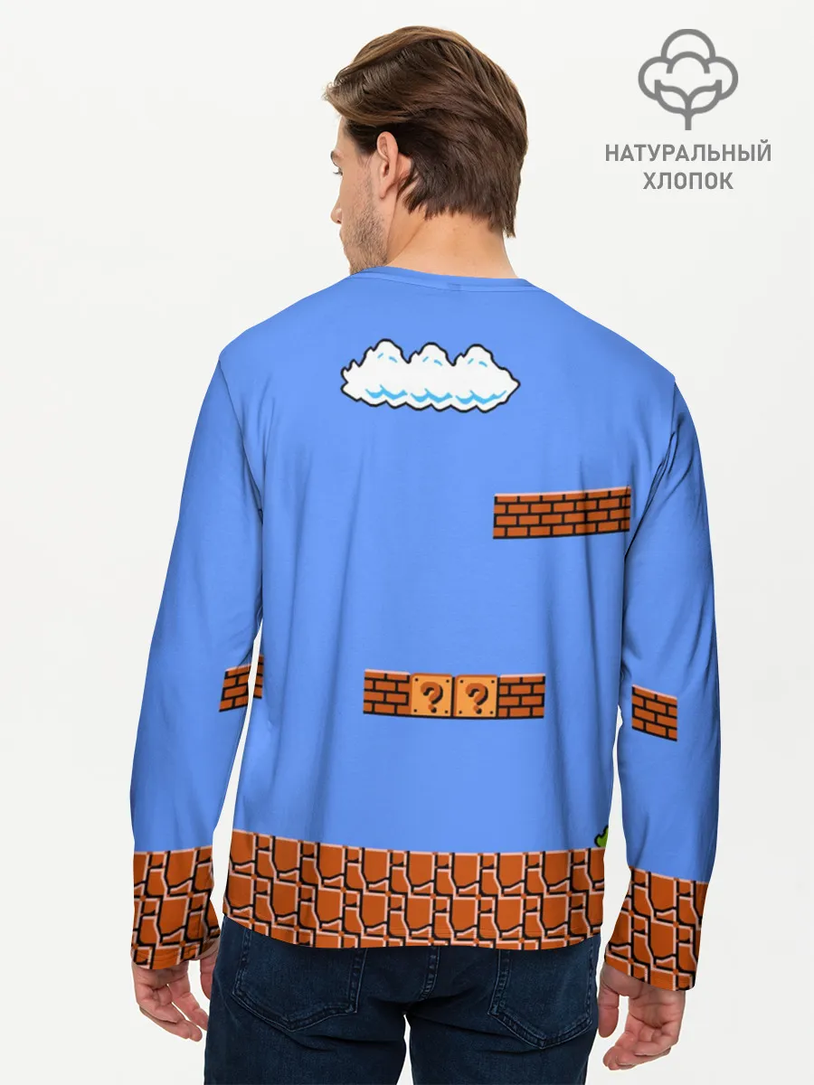 Мужской лонгслив базовый / Марио