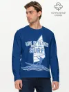 Мужской лонгслив базовый / Surf