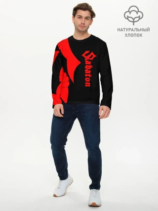 Мужской лонгслив базовый / Sabaton