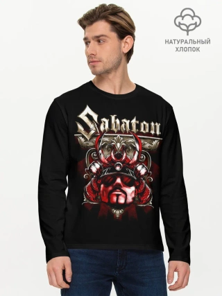 Мужской лонгслив базовый / Sabaton