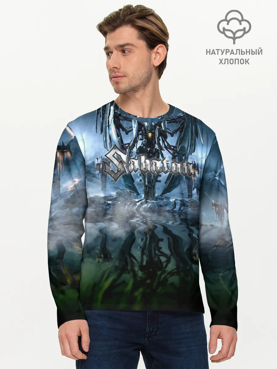 Мужской лонгслив базовый / Sabaton
