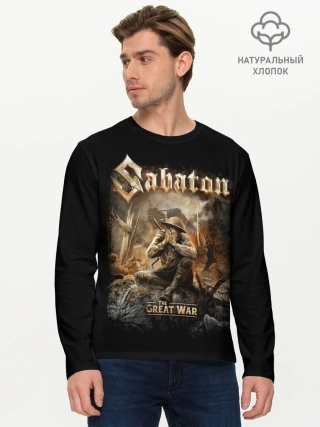 Мужской лонгслив базовый / Sabaton