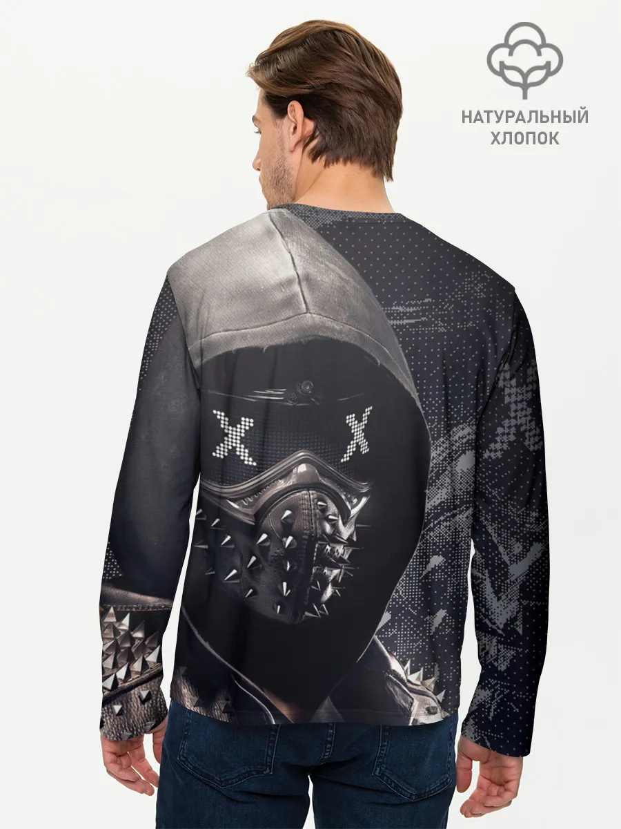 Мужской лонгслив базовый / WATCH DOGS