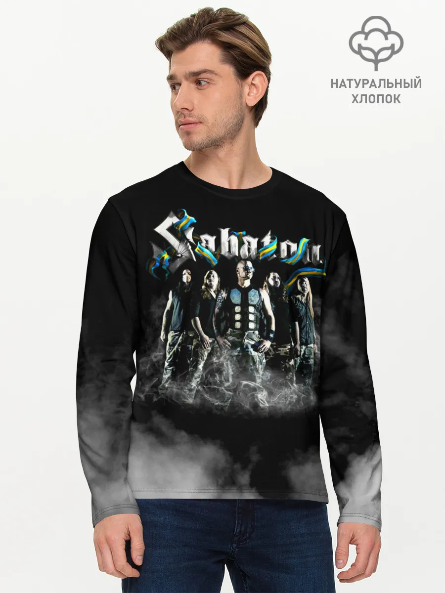 Мужской лонгслив базовый / Sabaton