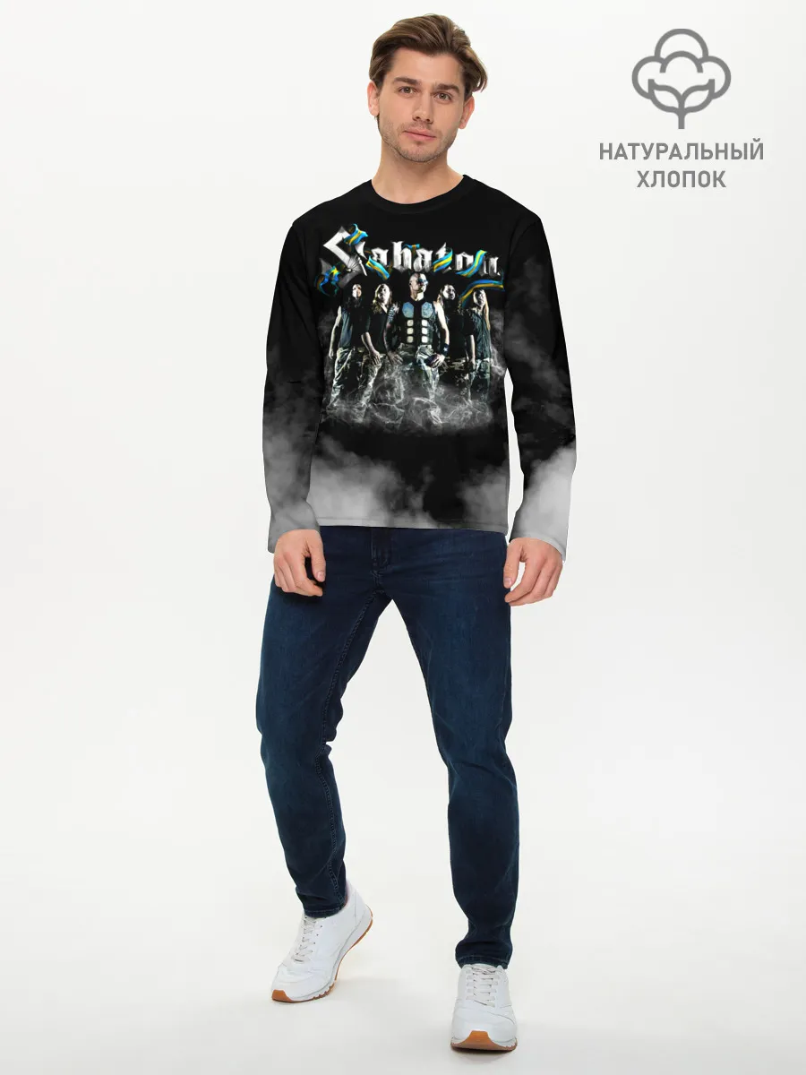 Мужской лонгслив базовый / Sabaton