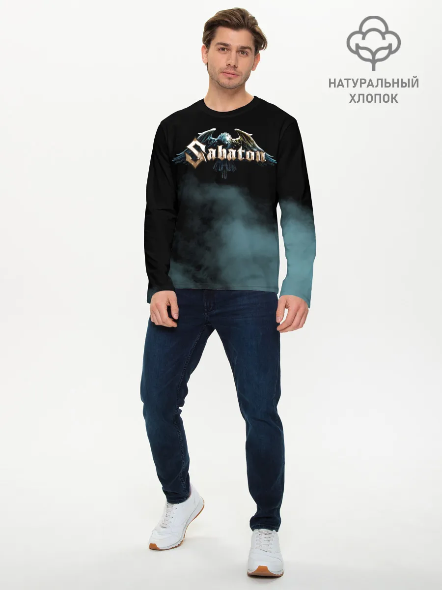 Мужской лонгслив базовый / Sabaton