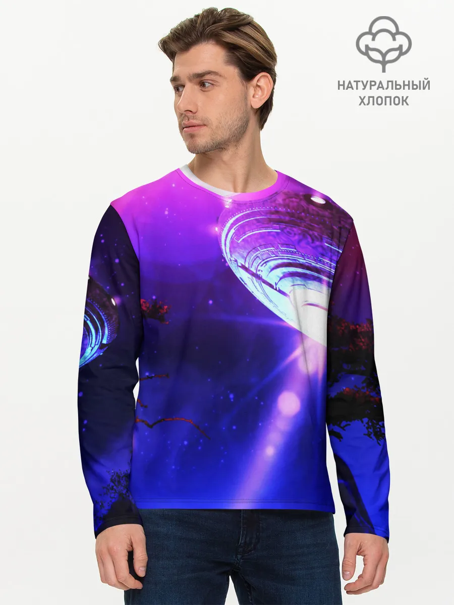 Мужской лонгслив базовый / НЛО