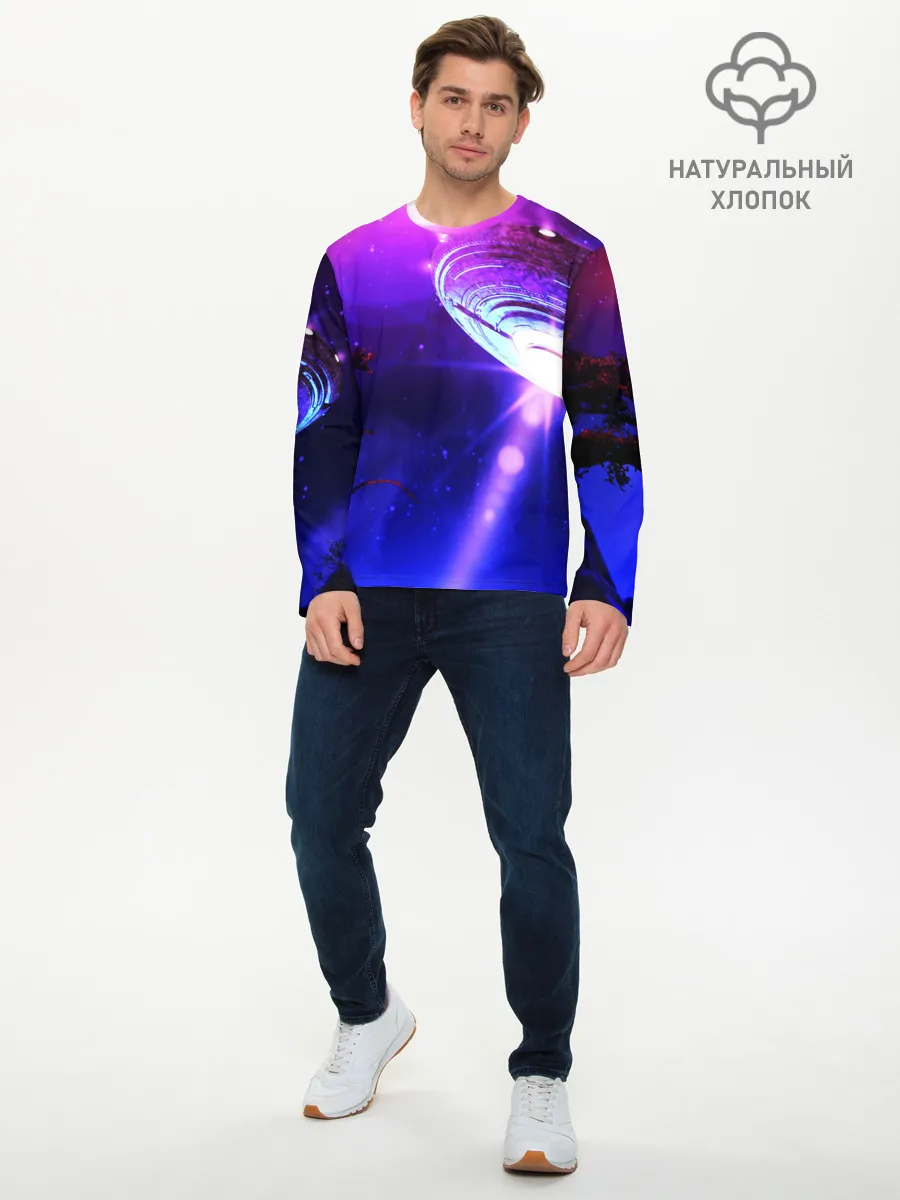Мужской лонгслив базовый / НЛО