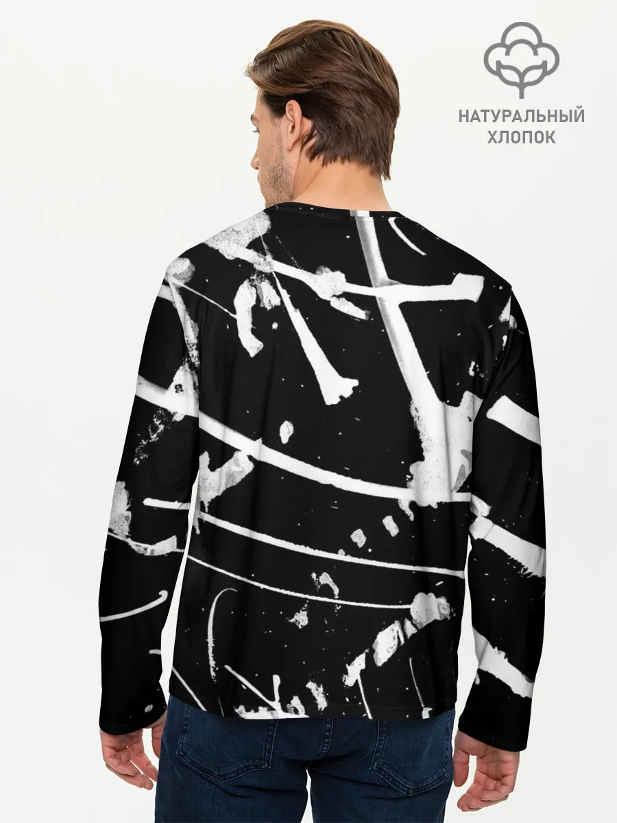 Мужской лонгслив базовый / KIZARU - HAUNTED FAMILY