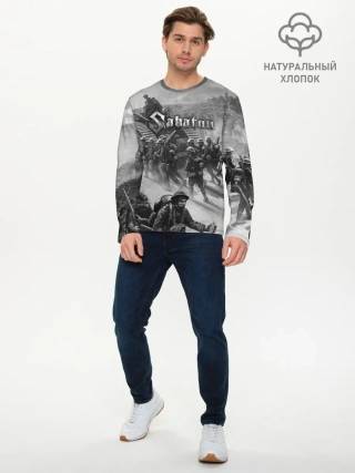 Мужской лонгслив базовый / Sabaton