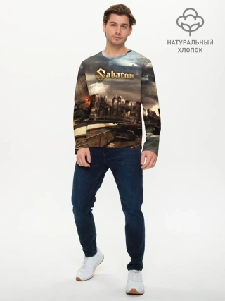 Мужской лонгслив базовый / Sabaton