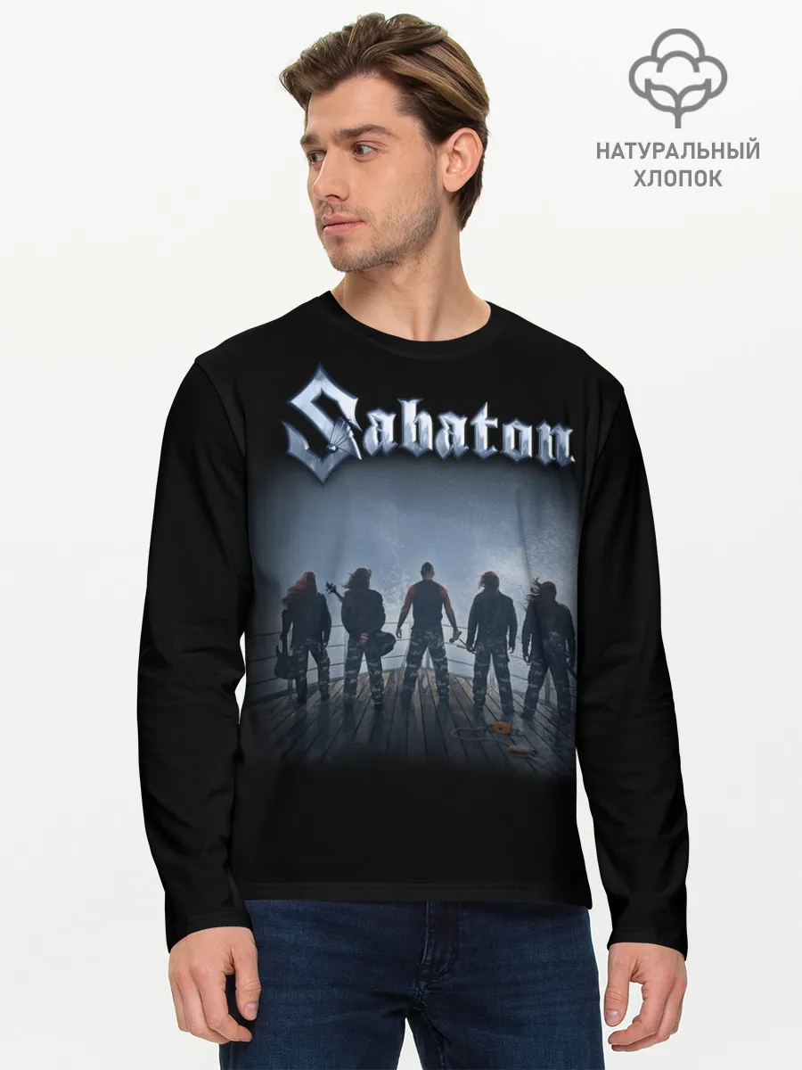 Мужской лонгслив базовый / Sabaton