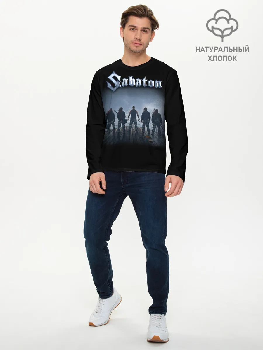 Мужской лонгслив базовый / Sabaton