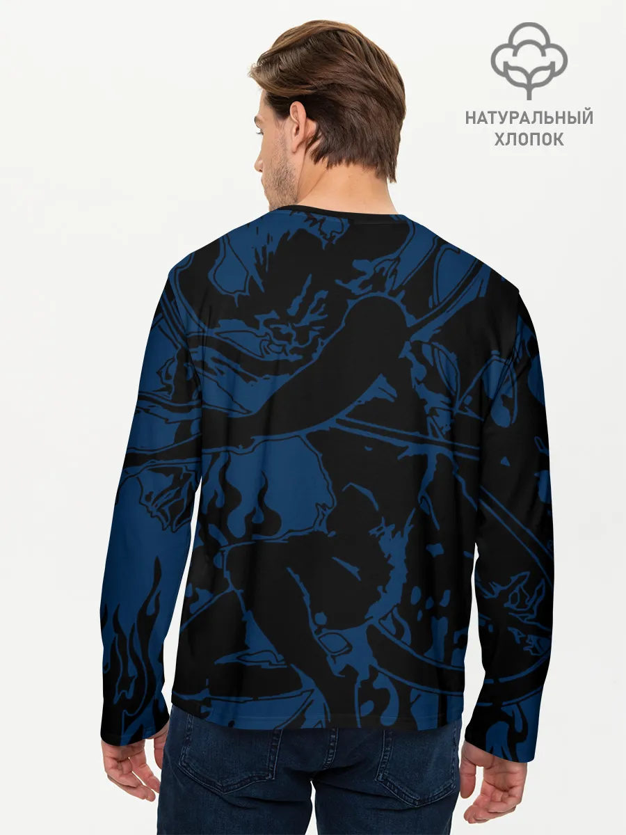 Мужской лонгслив базовый / Metallica