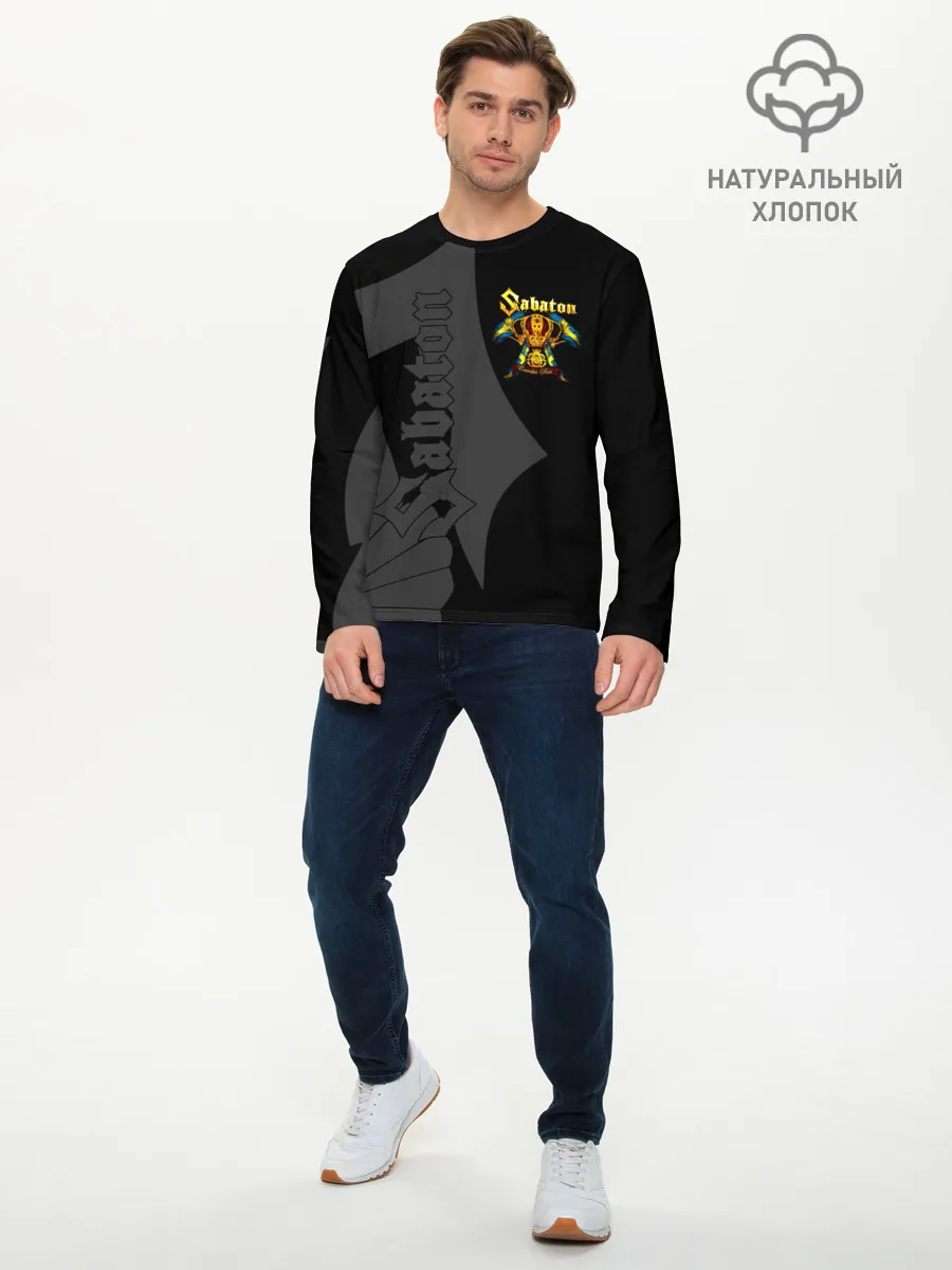Мужской лонгслив базовый / Sabaton