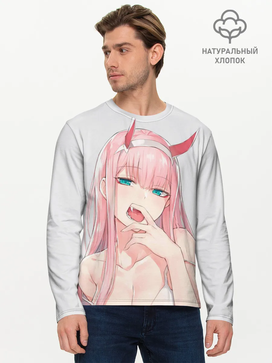 Мужской лонгслив базовый / Senpai 02