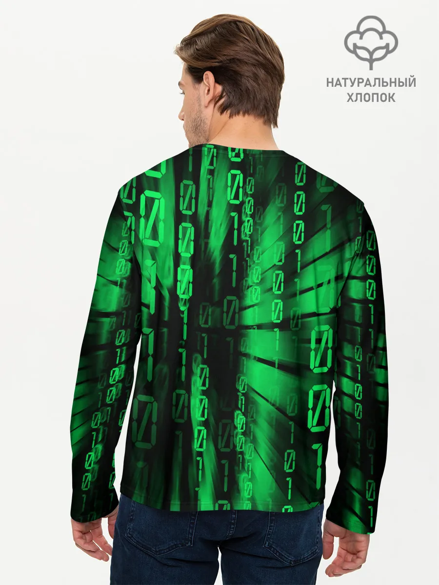 Мужской лонгслив базовый / МАТРИЦА