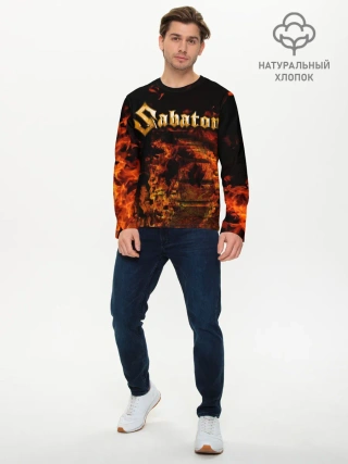 Мужской лонгслив базовый / Sabaton