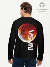 Мужской лонгслив базовый / Nasa austronaut