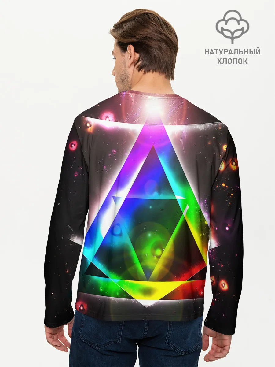Мужской лонгслив базовый / ИЛЛЮМИНАТЫ